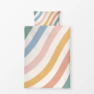 Bettwäsche Wellen Multi Boho