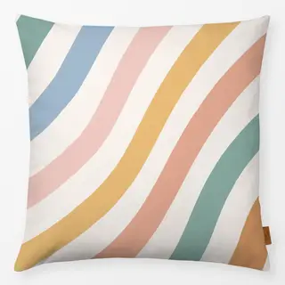 Kissen Wellen Multi Boho