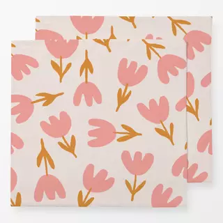 Servietten Emily beige koralle