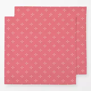 Servietten Flower Geo pink rosa