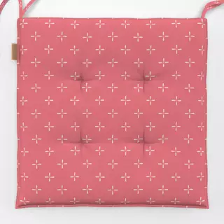 Sitzkissen Flower Geo pink rosa