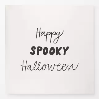 Tischdecke Happy Spooky Halloween beige