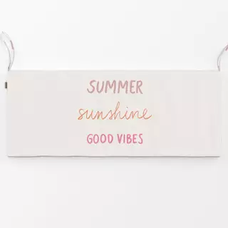 Bankauflage Summer Sunshine Good Vibes