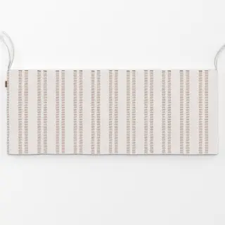 Bankauflage Boho Braun auf Beige