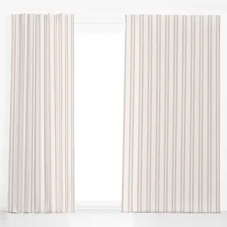 Dekovorhang Boho Braun auf Beige