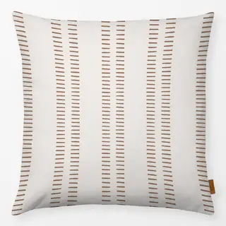Kissen Boho Braun auf Beige