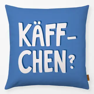 Kissen Blau