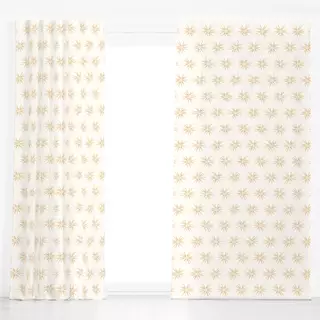 Dekovorhang Papierstern Gold