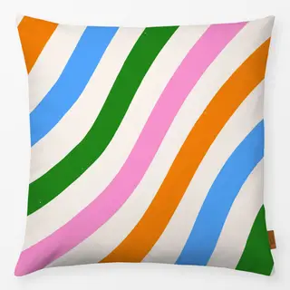 Kissen Wellen Multi Bold