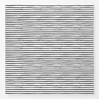 Tischdecke Stripes Streifen schwarzweiss
