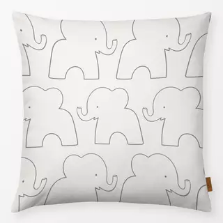 Kissen Elephant Parade sage beige