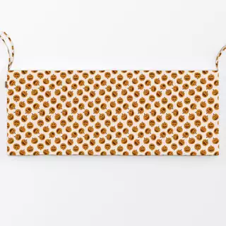 Bankauflage Pumpkin Polkadot beige