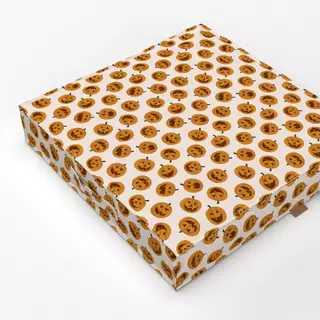 Bodenkissen Pumpkin Polkadot beige