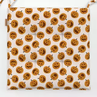 Sitzkissen Pumpkin Polkadot beige