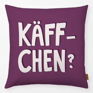 Kissen Pflaume Lila