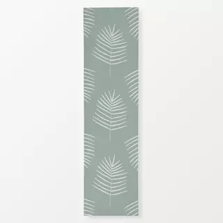 Tischläufer Minimal Leaf naturals grün