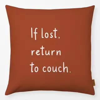 Kissen Return To Couch Boho Braun