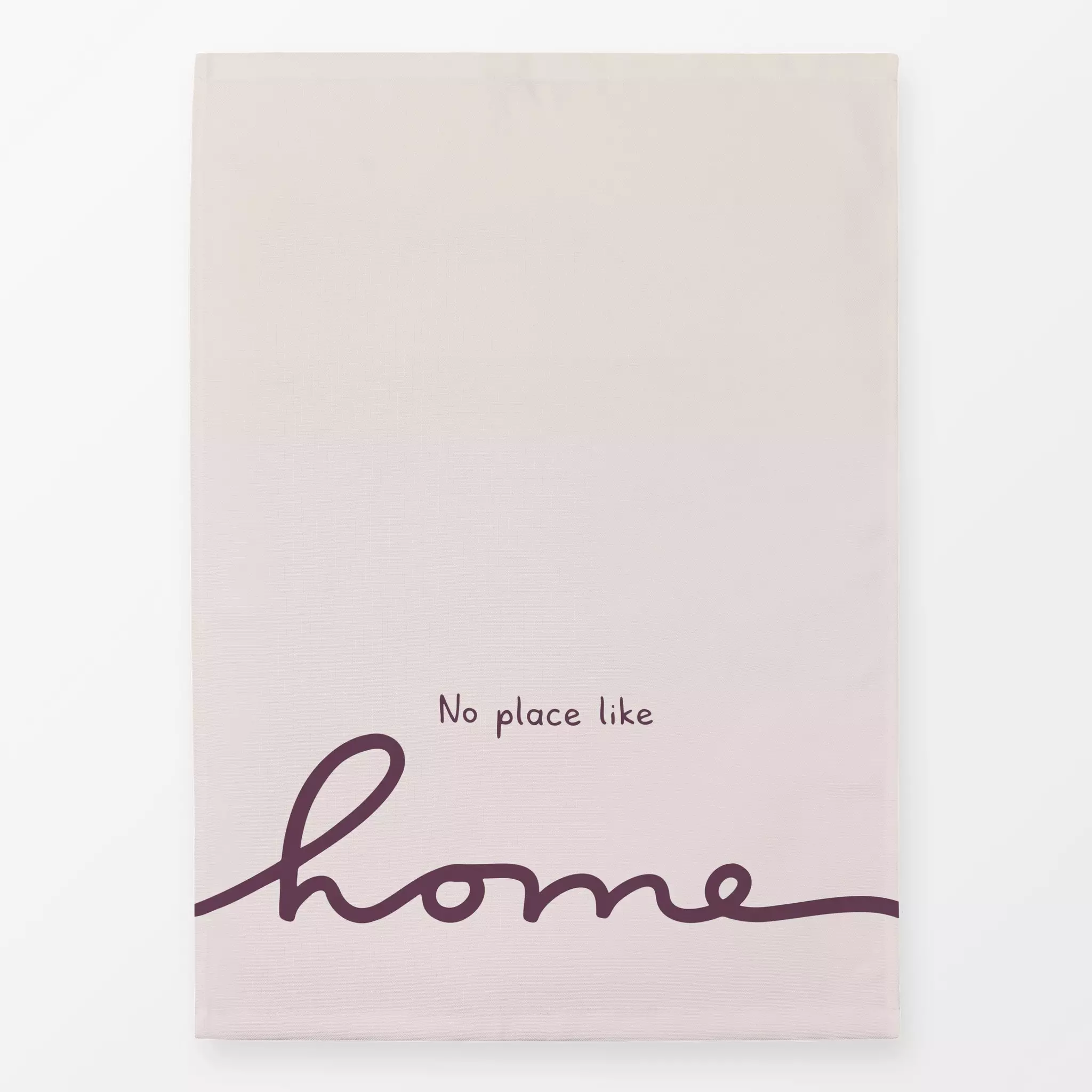 Geschirrtücher Home Pflaume Beige - Herbst, Liebe, Romantik & Pride, Sprüche & Schriftzüge - von „Kathrin Woo"; minimal, Hom...