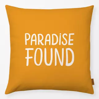 Kissen Paradise Wendemotiv Gelb