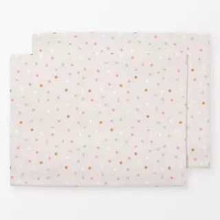 Tischset Confetti rosa