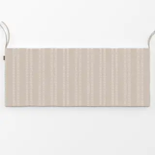Bankauflage Beige auf Sand