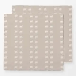 Servietten Beige auf Sand