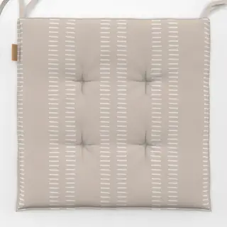 Sitzkissen Beige auf Sand