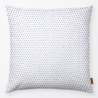 Kissen Dots blue white