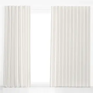 Dekovorhang Sage Grün auf Beige