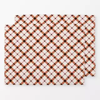 Tischset Multicolour Rostbraun