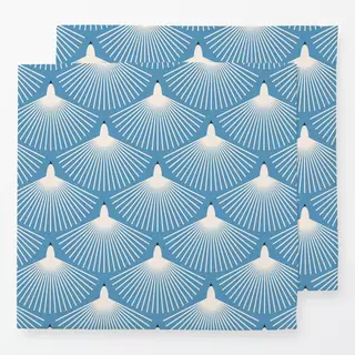 Servietten Blau