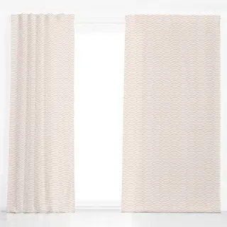 Dekovorhang Cinnamon auf Beige