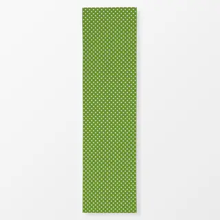 Tischläufer Punkte Polkadot Beige Grün