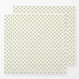 Servietten Grün Beige