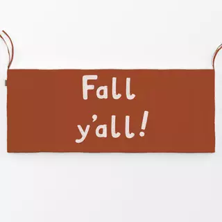 Bankauflage Boho Braun