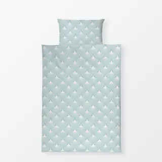 Bettwäsche Graphic Bird hellblau