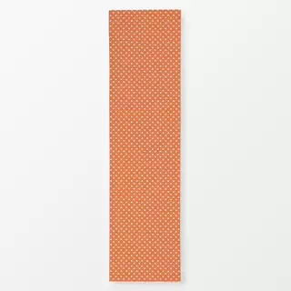 Tischläufer Herzen Muster rot beige