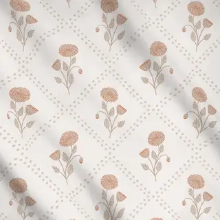 Meterware Beige Bunt