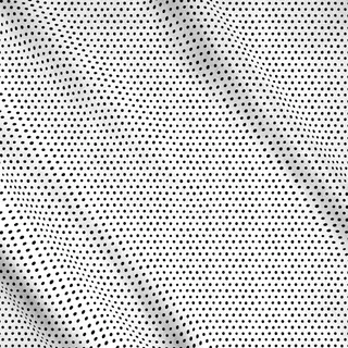 Meterware Dots black and white