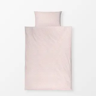 Bettwäsche Bloom Blumen Beige Rosa