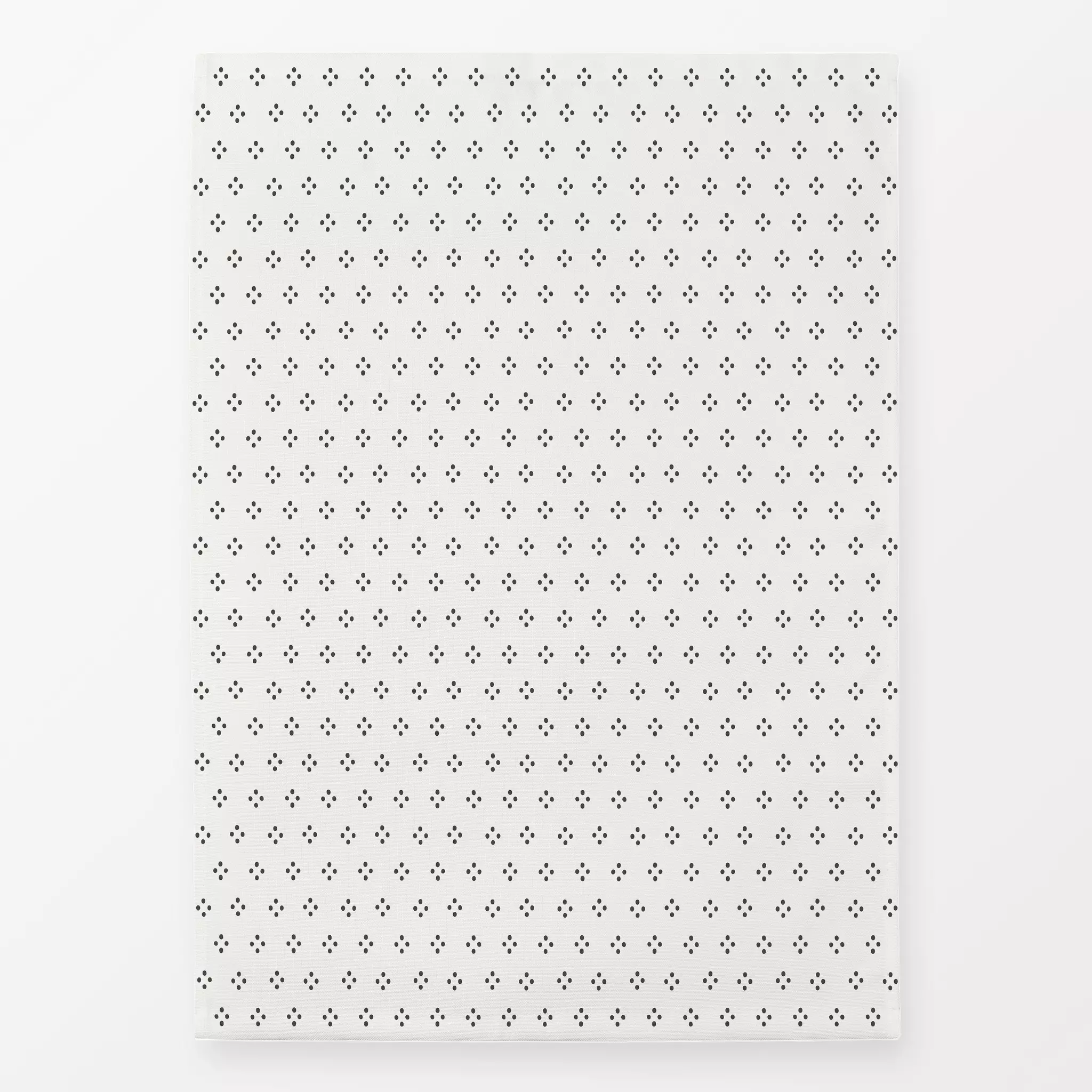 Geschirrtücher Diamond Dots beige charcoal - Symbole & Muster - von „Kathrin Woo"; boho, Punkte, Hygge, modern, Dots, landha...