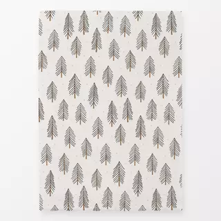 Geschirrtücher Winter Forest charcoal beige