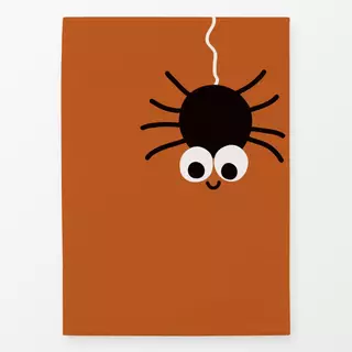 Geschirrtücher Spooky Spider rostbraun boho