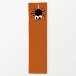 Tischläufer Spooky Spider rostbraun boho