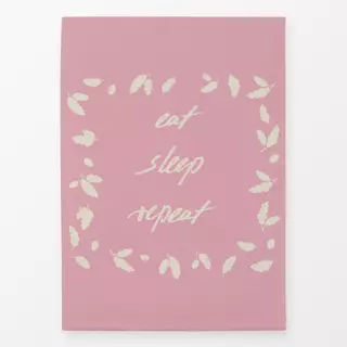 Geschirrtücher Herbstzeit eat sleep repeat
