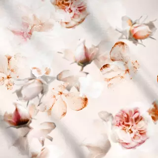 Meterware Whisper Of Roses Vintage