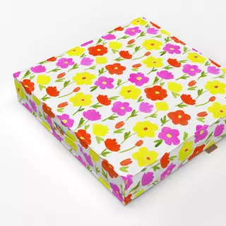 Bodenkissen Happy Confetti Flowers