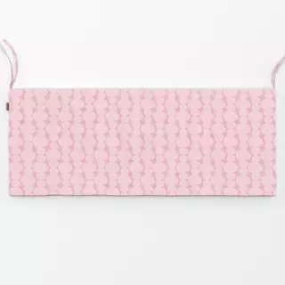 Bankauflage Kreise rosa