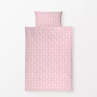 Bettwäsche Kreise rosa