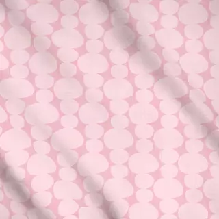 Meterware Kreise rosa